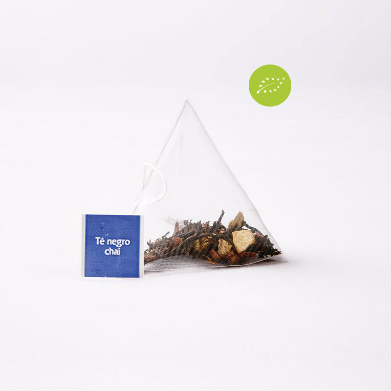 TE´S PIRAMIDES NEGRO CHAI Estuche de 15/ud
