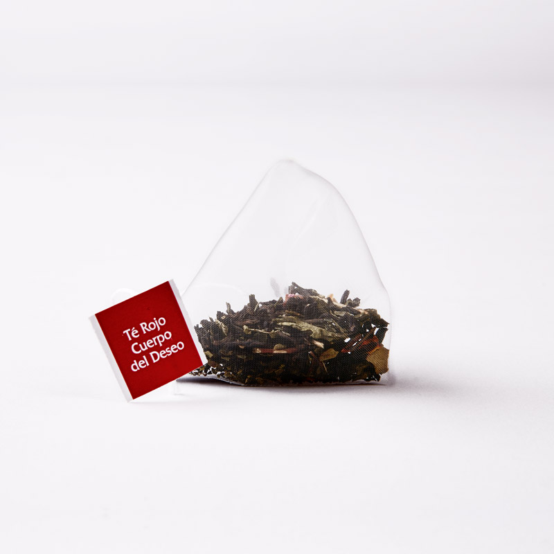 TE´S PIRAMIDES ROJO CUERPO DEL DESEO Estuche de 15/ud