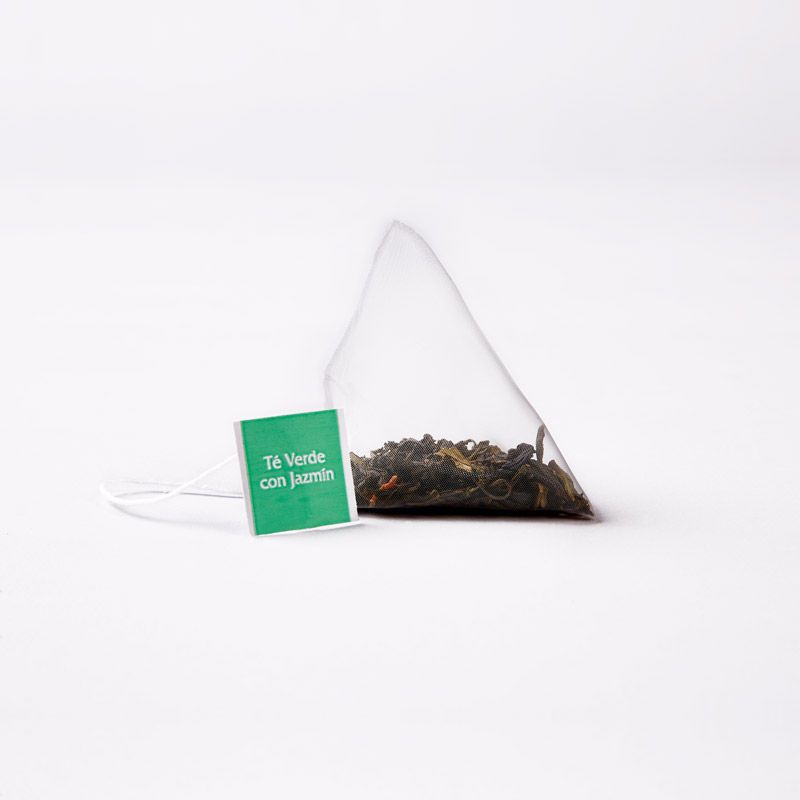 TE´S PIRAMIDES VERDE JAZMÍN Estuche de 15/ud