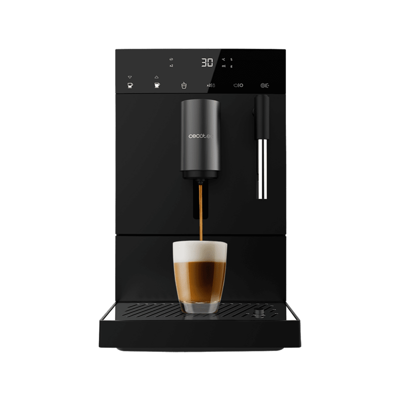 Cremmaet Compact Steam - con 19 bares, sistema Thermoblock y vaporizador. - Cecotec