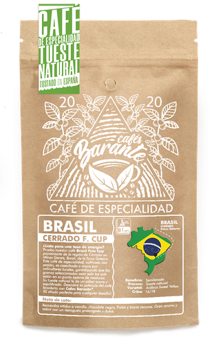 BRASIL CERRADO FINE CUP 250G GRANO