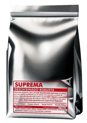 [CAF0006] SUPREMA - ROBUSTA DESCAFEINADO PLATA 1KG