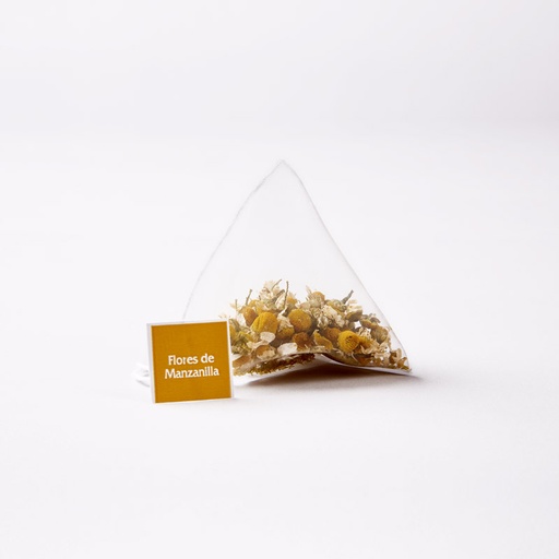 TE´S PIRAMIDES FLOR DE MANZANILLA Estuche de 15/ud