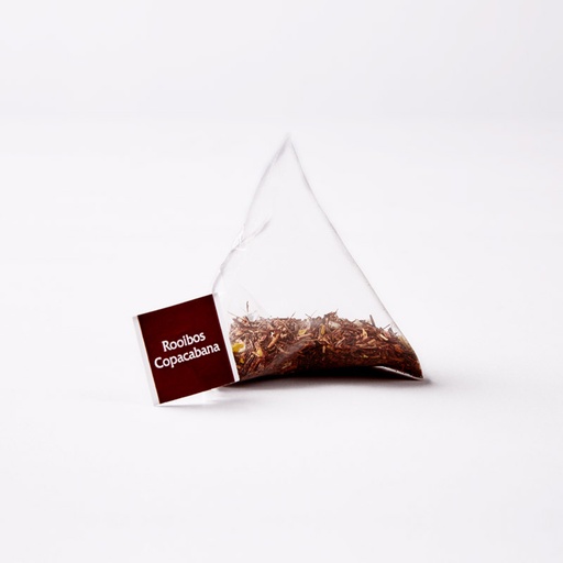 [COM0030] TE´S PIRAMIDES ROOIBOS COPACABANA Estuche de 15/ud