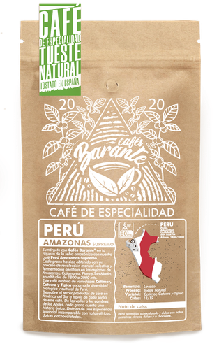 CAFÈ PERU AMAZONAS CAJAMARCA 250g MOLIDO 